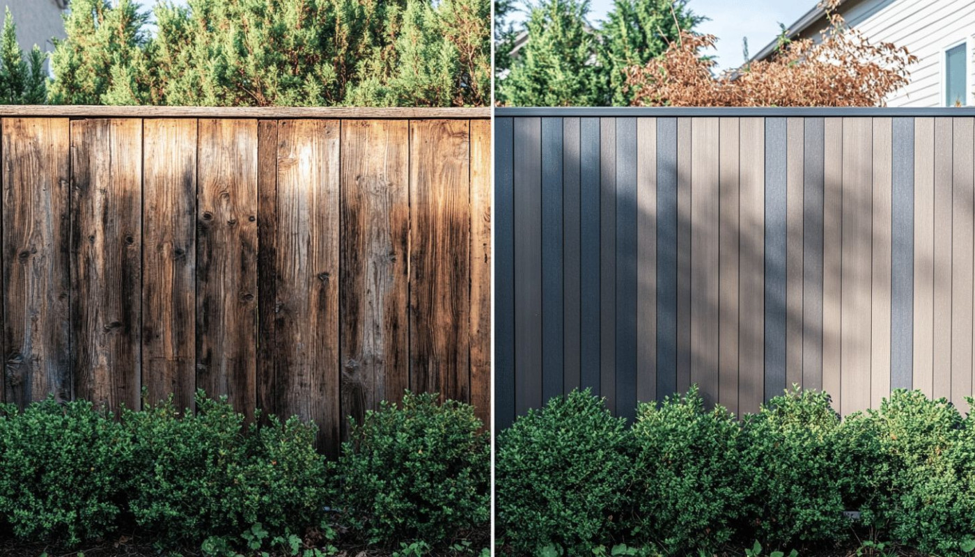 Comment choisir entre clôture en bois et clôture composite ?
