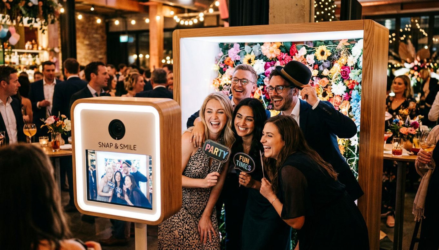 Comment un photobooth réinvente l’expérience des invités en événementiel